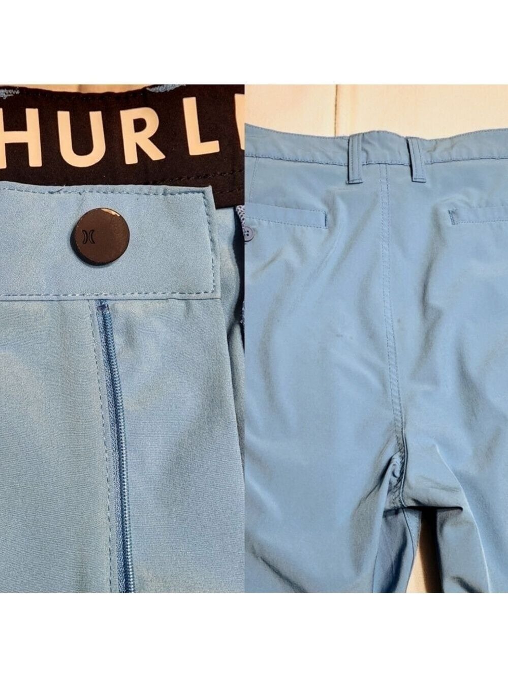 Hurley Hybrid Quick Dry Stretch Performance Shorts Size 38 - Picture 9 of 11